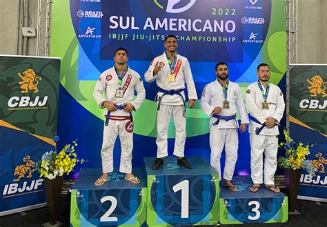 Atletas De Jiu J Tsu Conquistam E Lugar Em Campeonato Sul Americano