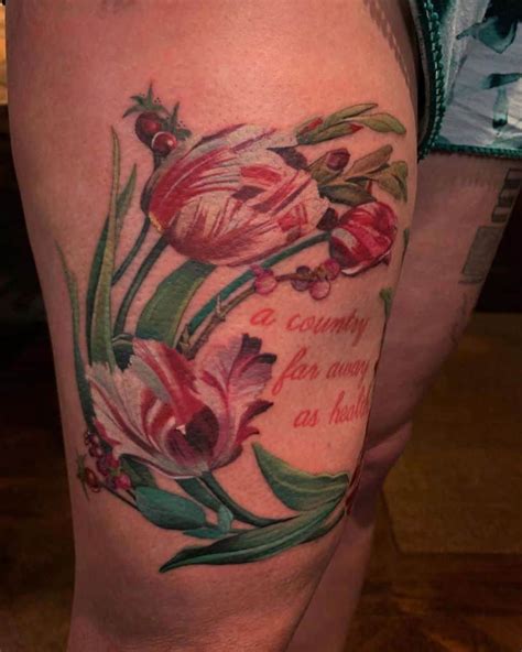 Top 109 Best Tulip Tattoo Ideas [2021 Inspiration Guide]