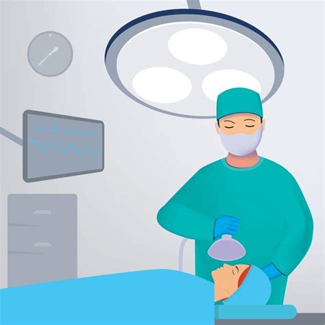 Anesthetist Over Royalty Free Licensable Stock Vectors Vector