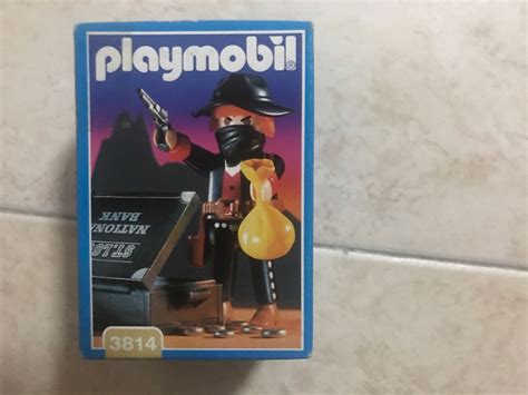 Playmobil Western Bandit W Money Bag And Chest Hobbies Toys