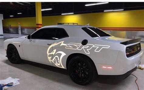 Srt Vinyl Decal Kit For Dodge Challenger Charger Hellcat Side Fender D Miracle Master