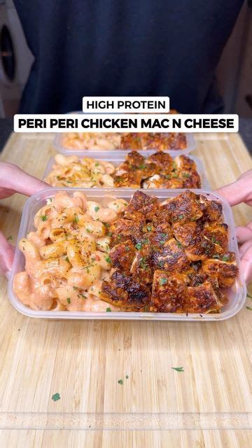 Jalal On Instagram High Protein Peri Peri Chicken Mac N Cheese ONLY