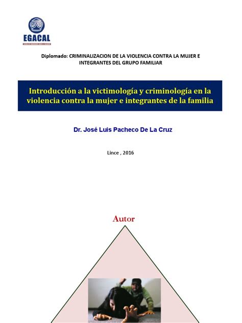 Pdf Ses Criminologia Y Victimologia Jose Luis Pacheso Sesion