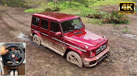 Mercedes G Wagon Offroad Luxury Forza Horizon 5 Logitech G29 Gameplay Youtube