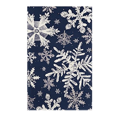 Artoid Mode Blue Snowflakes Table Runner Seasonal Winter Holiday