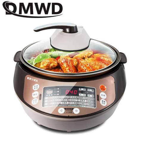 DMWD 5L Multifunction Intelligent Robot Electric Automatic Cooking