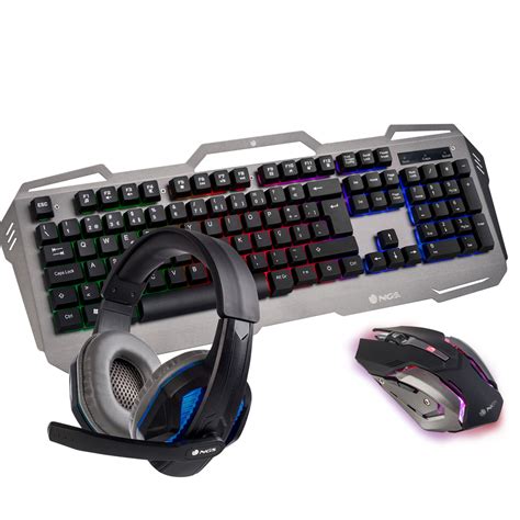 Gaming Gaming Bundle Teclado Rato Auscultadores Ngs