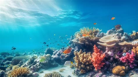 Premium Photo | A vibrant coral reef for International Day for ...