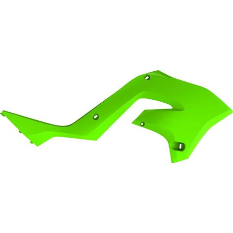 Polisport Radiator Shrouds Lime Green Restyled