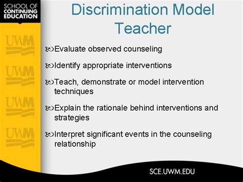 Clinical Supervision Part Ii Models Of Supervision Stages