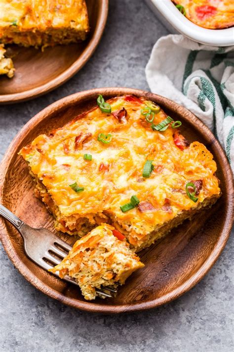 Sweet Potato Bacon And Egg Breakfast Casserole Recipe Runner