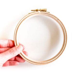 5 Inch Embroidery Hoop 12 5 Cm Wood Embroidery Hoop Studio Koekoek