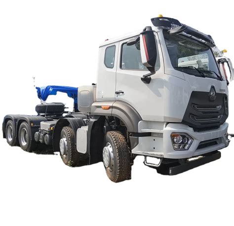 Manual Sinotruk Howo Hohan 8x4 Tractor Truck Head