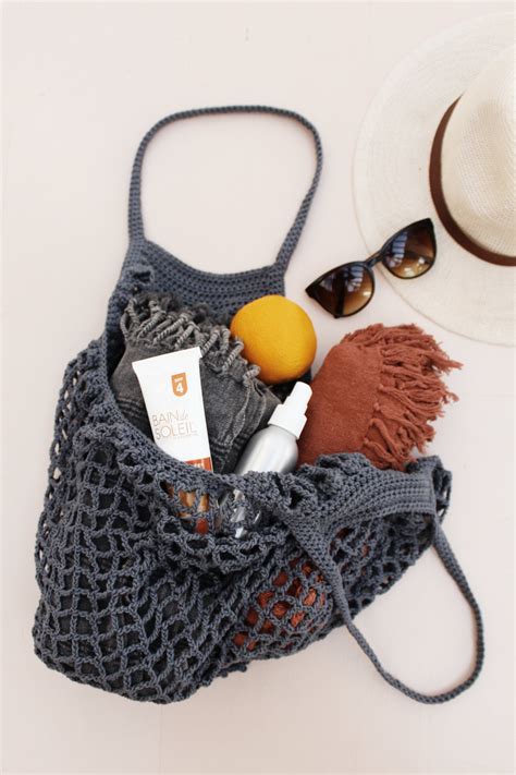 French Market Bag Free Crochet Pattern Two Of Wands