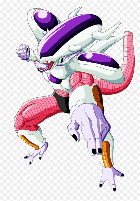 Frieza S Third Form Dragon Ball Z Big Forehead Free Transparent PNG