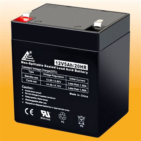 12V 5AH Battery Replacement For Mighty Max ML5 12 By SigmasTek EBay