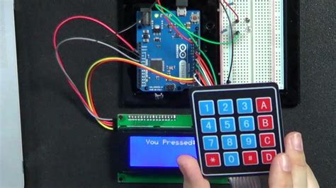 Arduino Keypad Tutorial Matrix Lcd Menu Multiplex