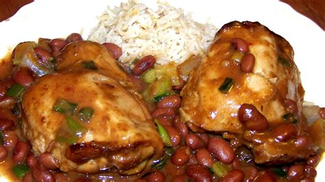 Red Beans And Rice With Chicken Rice Choices