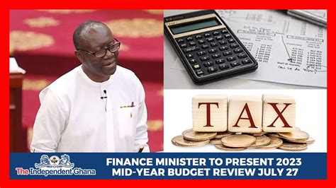 Finance Minister To Present 2023 Mid Year Budget Review July 27 YouTube