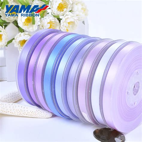 Yama Fita De Cetim 25 28 32 38mm 100 Jardas Lote Face Dupla Roxo