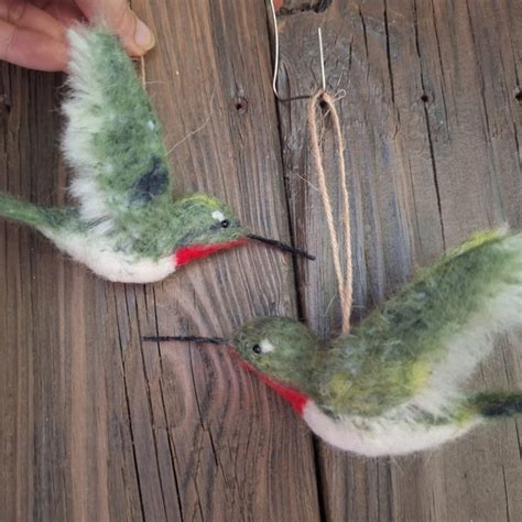 Felted Hummingbird Etsy