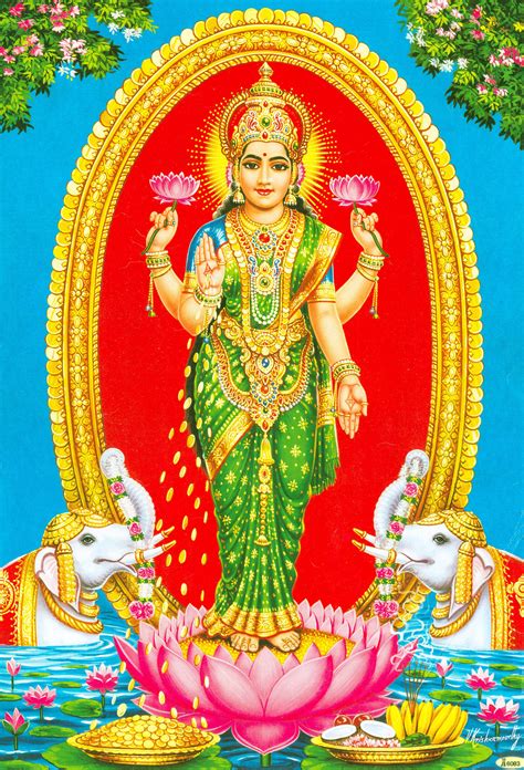 Goddess Lakshmi Paintings