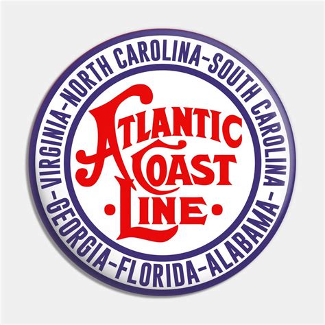 Atlantic Coast Line Railway Pin Atlantic Coast Line Artofit