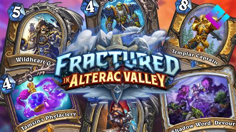 Hearthstone Fractured In Alterac Valley Reveals New Mechanics