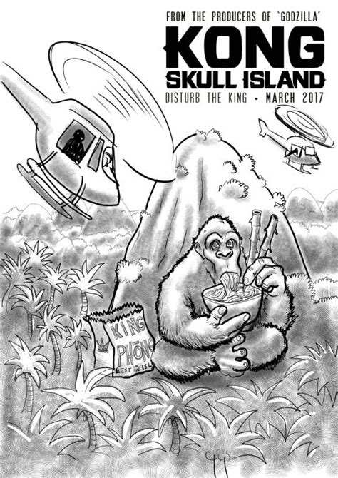 King Kong Skull Island Coloring Pages