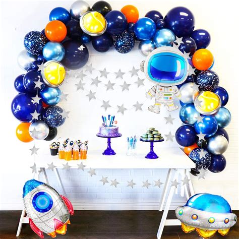 Buy Joyypop Outer Space Balloon Garland Kit Pcs Outer Space Party