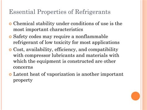 Ppt Refrigerants Powerpoint Presentation Free Download Id1619856