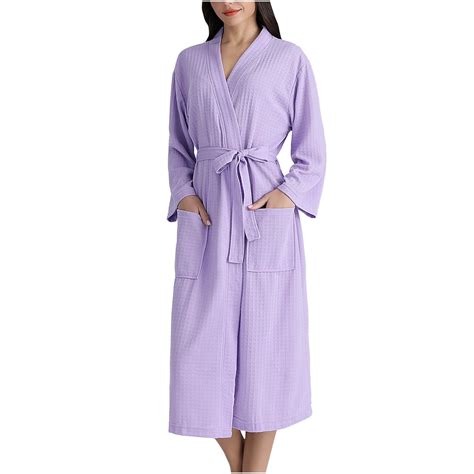 Bellzely Pajamas For Women Plus Size Clearance Women S Winter Warm Nightgown Couple Bathrobe Men