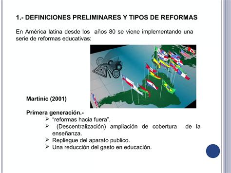 REFORMAS EDUCATIVAS EN AMERICA LATINA ANÁLISIS CRITICO PPT