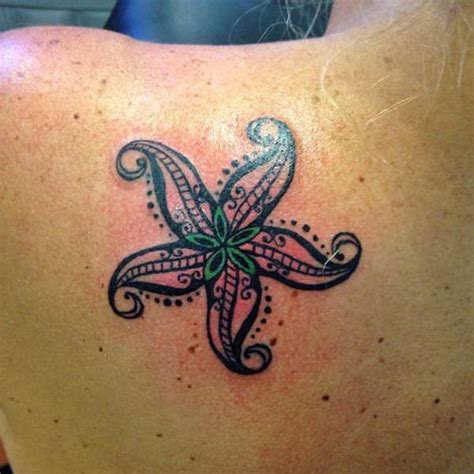 Tribal Starfish Tattoo Designs