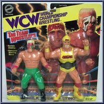 Hulk Hogan Sting WCW Tag Team Series 1 Original San Francisco