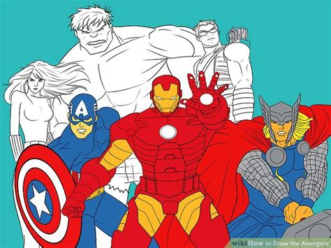 How To Draw The Avengers With Pictures Wikihow