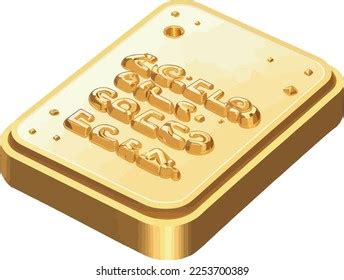 Gold Icon Vector Illustration Shiny Gold Stock Vector (Royalty Free ...