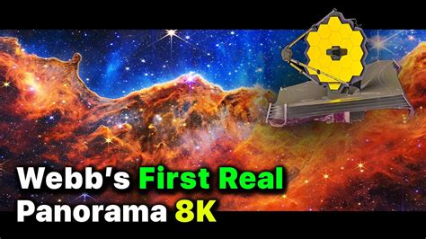 james webbs  science panorama  ngc  carina nebula youtube