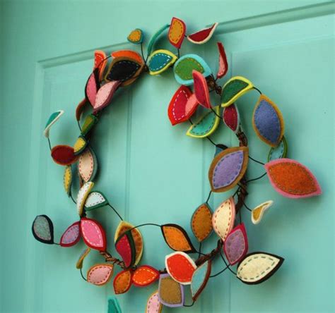 Best Seller Limited Quantities Bright Spring Wreath Felt Etsy