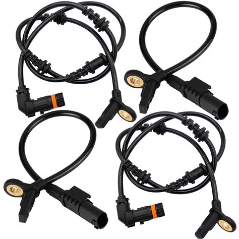 Davrpes 4pcs 1645400717 1645400917 Front Left And Right Abs Wheel Speed Sensor For