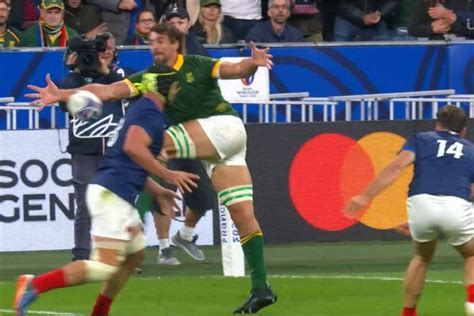 Rugby Fabien Galthié Le Geste De Lannée Deben Etzebeth Non