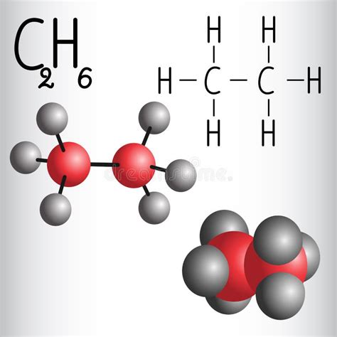 Ethane Molecular Structure