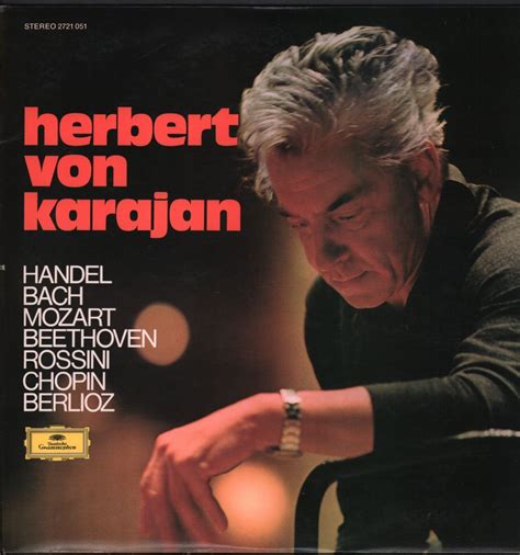 Herbert von karajan conducting the berlin philharmonic orchestra by Herbert Von Karajan / Berlin ...