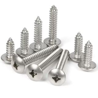 Wdy Stainless Steel Phillips Large Flat Head Self Tapping Screws