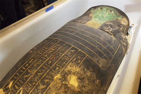 Looted Ancient Sarcophagus Featured In Houston Museum Of Natural