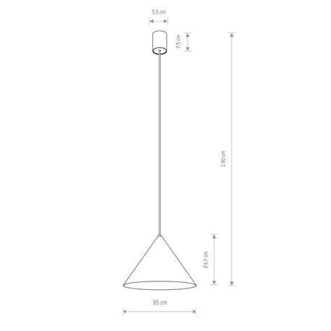 Lampa wisząca ZENITH M GREEN 8003 Nowodvorski w stylu skandynawskim do