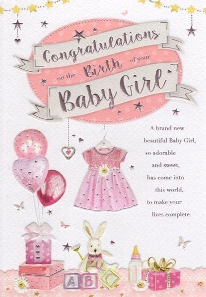 Congratulations Its A Girl Card