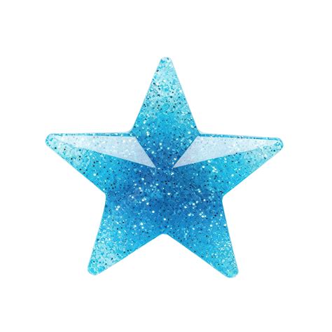 Estrella Brillo Azul Png Estrella Destellos Brillantina Png Imagen