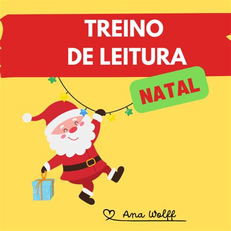 Treino De Leitura Natal Professora Ana Claudia Wolff Hotmart