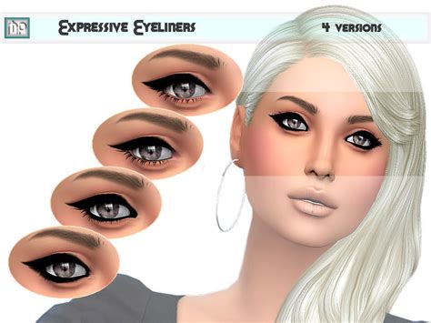 The Sims Resource Mp Expressive Eyeliner N